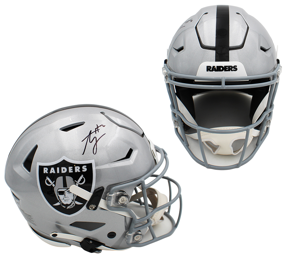 Ashton Jeanty Signed Las Vegas Raiders Speed Flex Authentic NFL Helmet