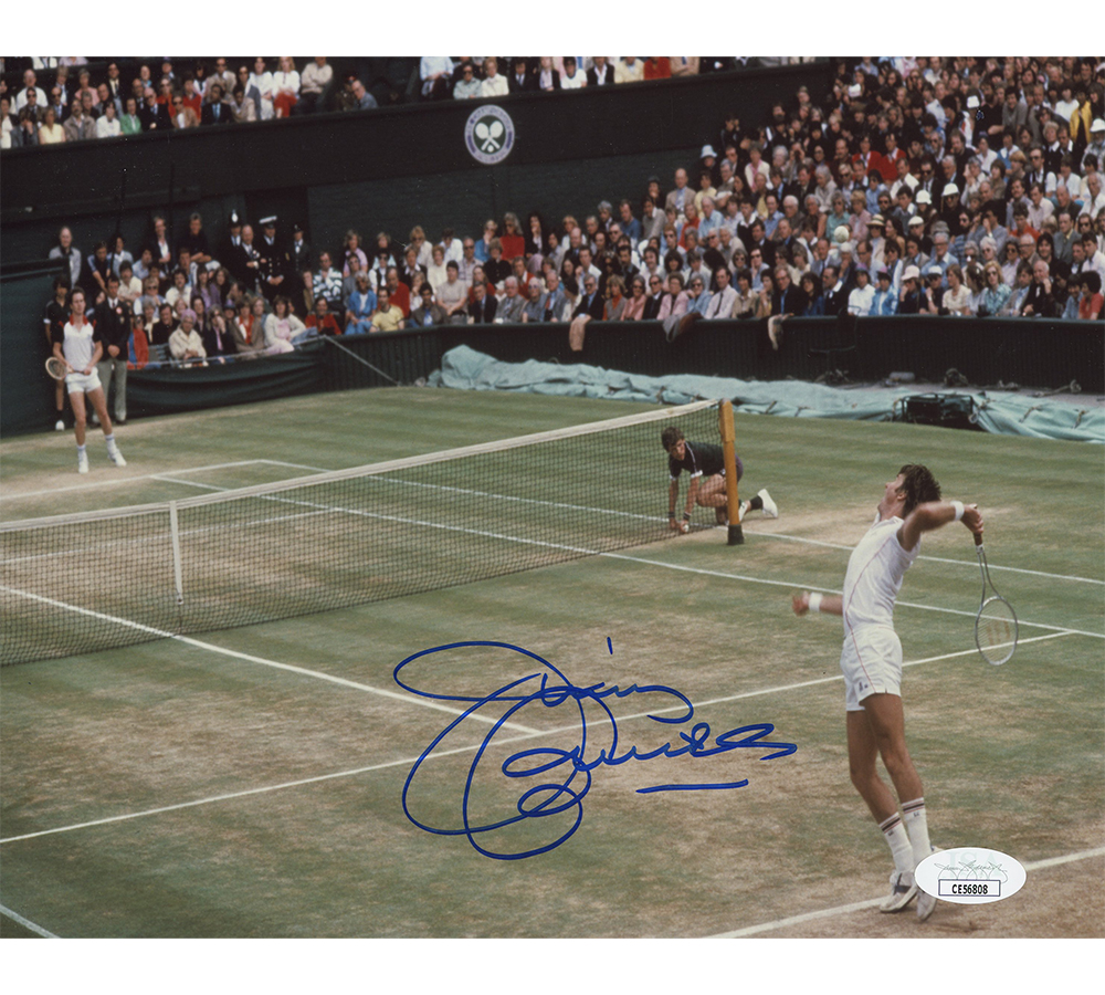 Jimmy Connors Signed Unframed 8x10 Tennis Photo