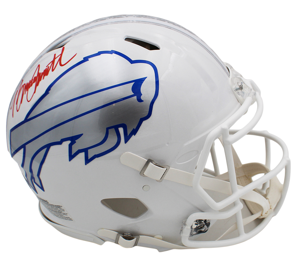 Bruce Smith Signed Buffalo Bills Speed Authentic Rivalries 2025 NFL Helmet - Image 2
