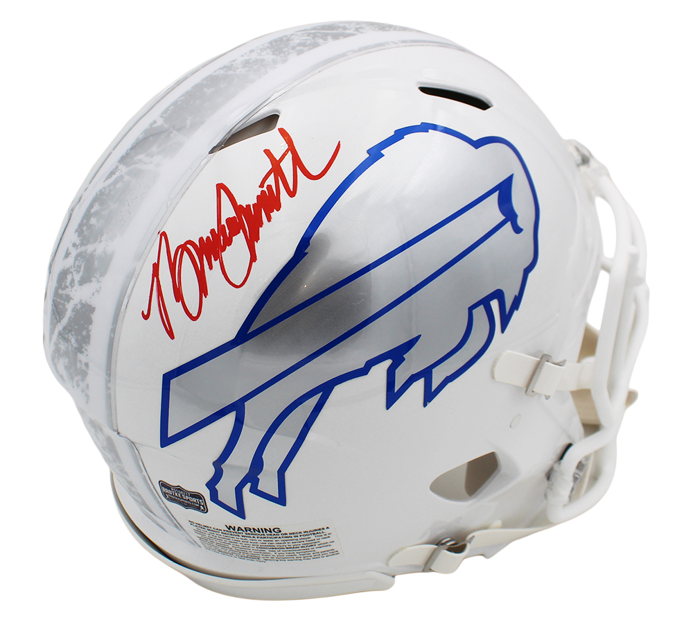 Bruce Smith Signed Buffalo Bills Speed Authentic Rivalries 2025 NFL Helmet