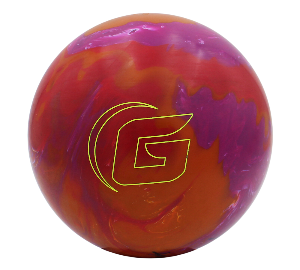 Pete Weber Signed Game Used Global Orange, Pink Bowling Ball with "Who Do You Think You Are? I Am!!" Inscription - Image 4