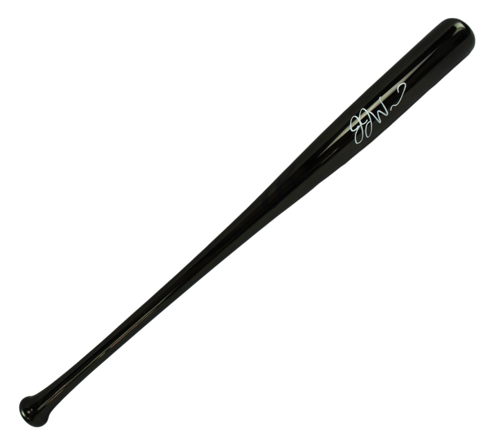 JJ Wetherholt Signed St. Louis Cardinals Rawlings Chrome Black MLB Bat - Image 3