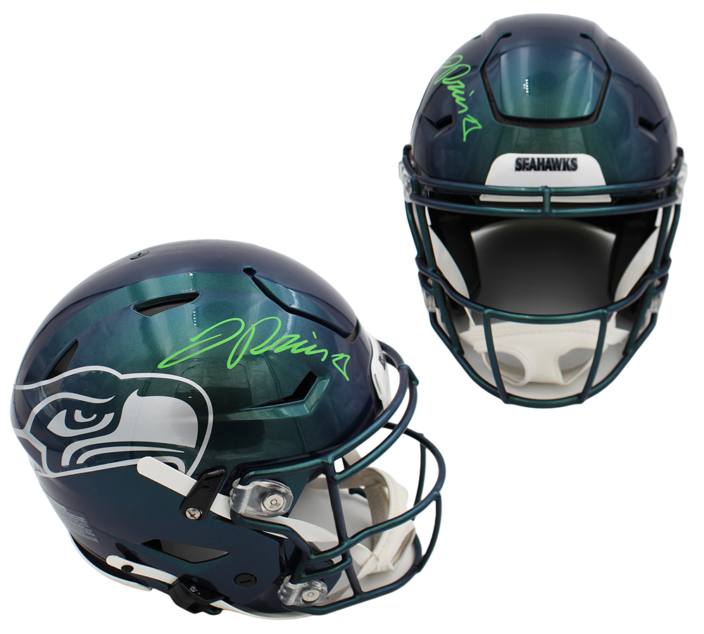 Jadarian Price Signed Seattle Seahawks Speed Flex Authentic Rivalries NFL Helmet