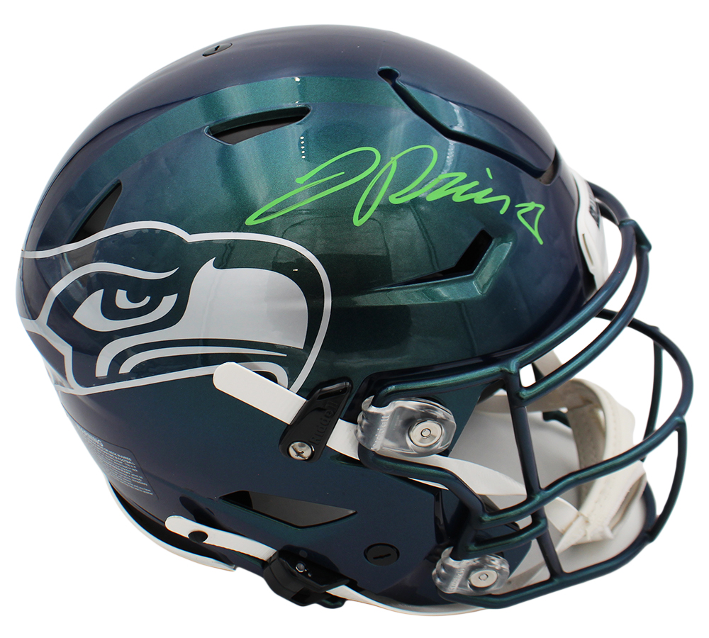 Jadarian Price Signed Seattle Seahawks Speed Flex Authentic Rivalries NFL Helmet - Image 2