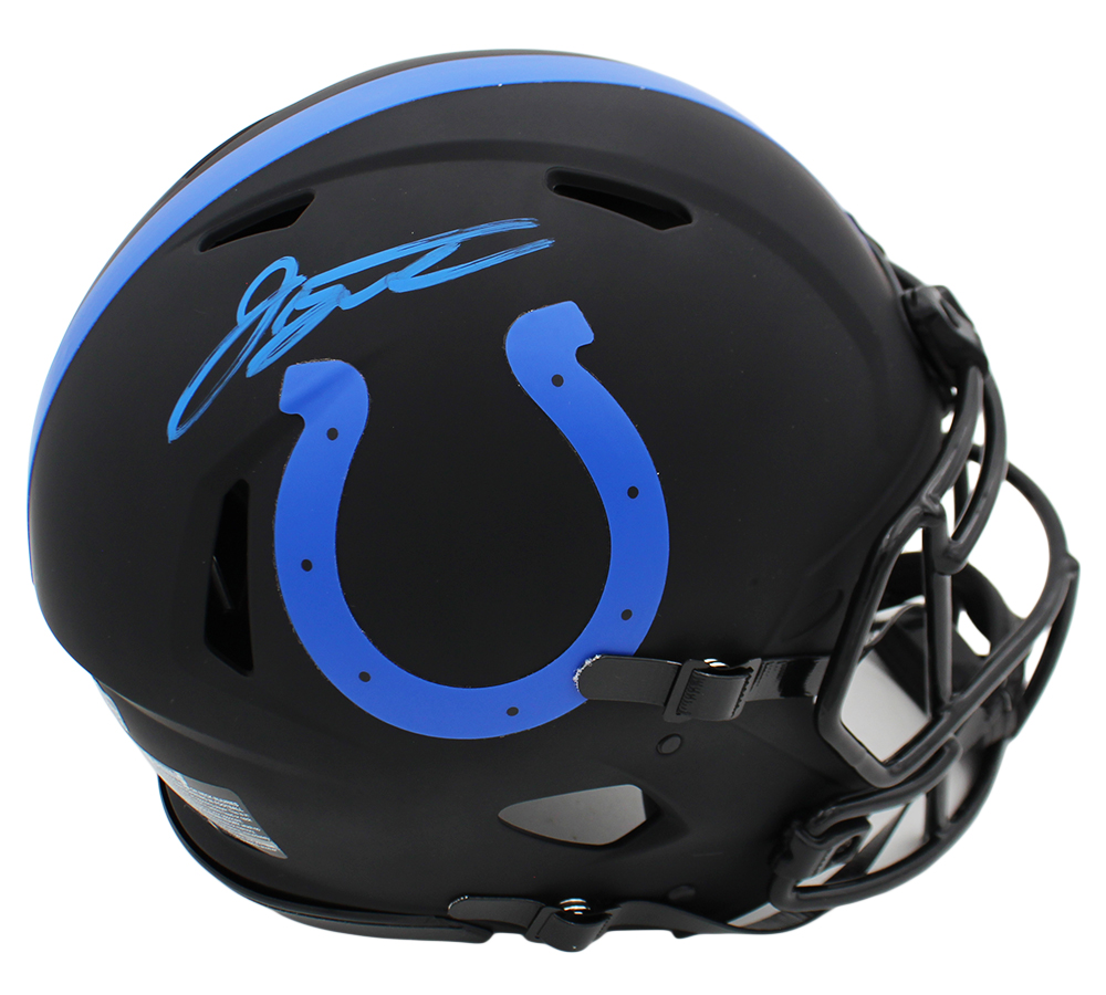 Jonathan Taylor Signed Indianapolis Colts Speed Authentic Eclipse NFL Helmet