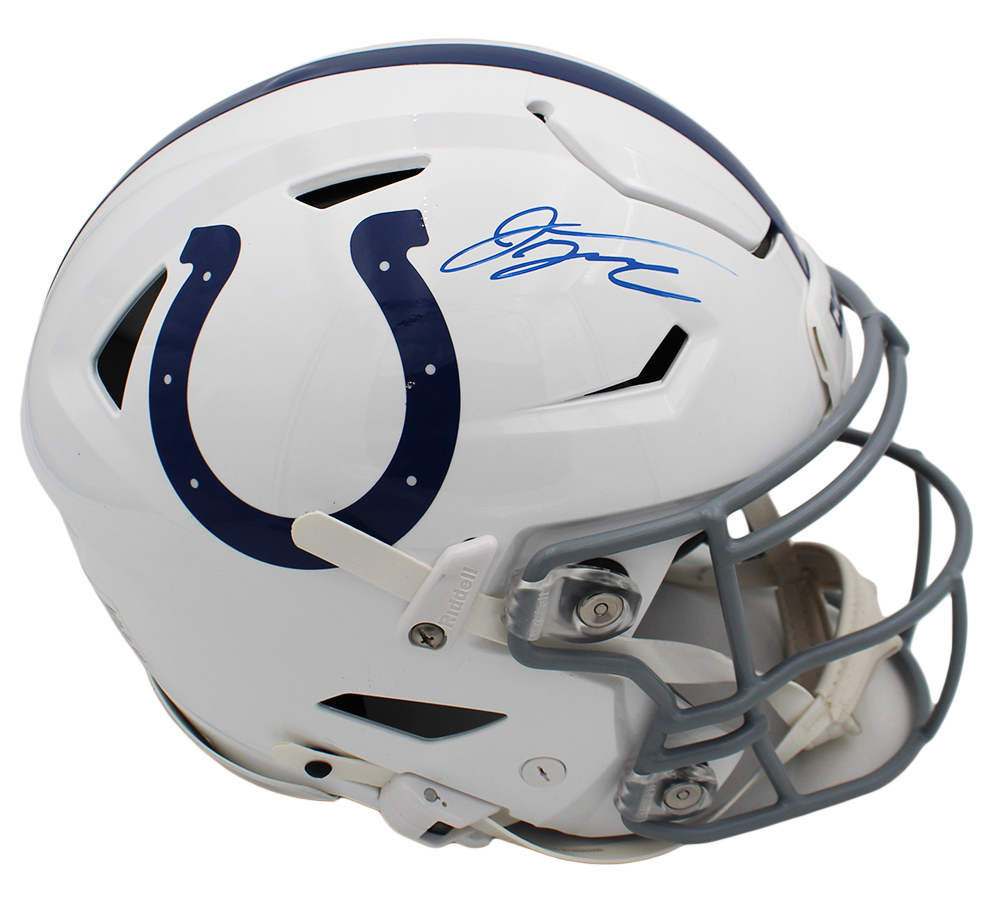Jonathan Taylor Signed Indianapolis Colts Speed Flex Authentic NFL Helmet - Image 2