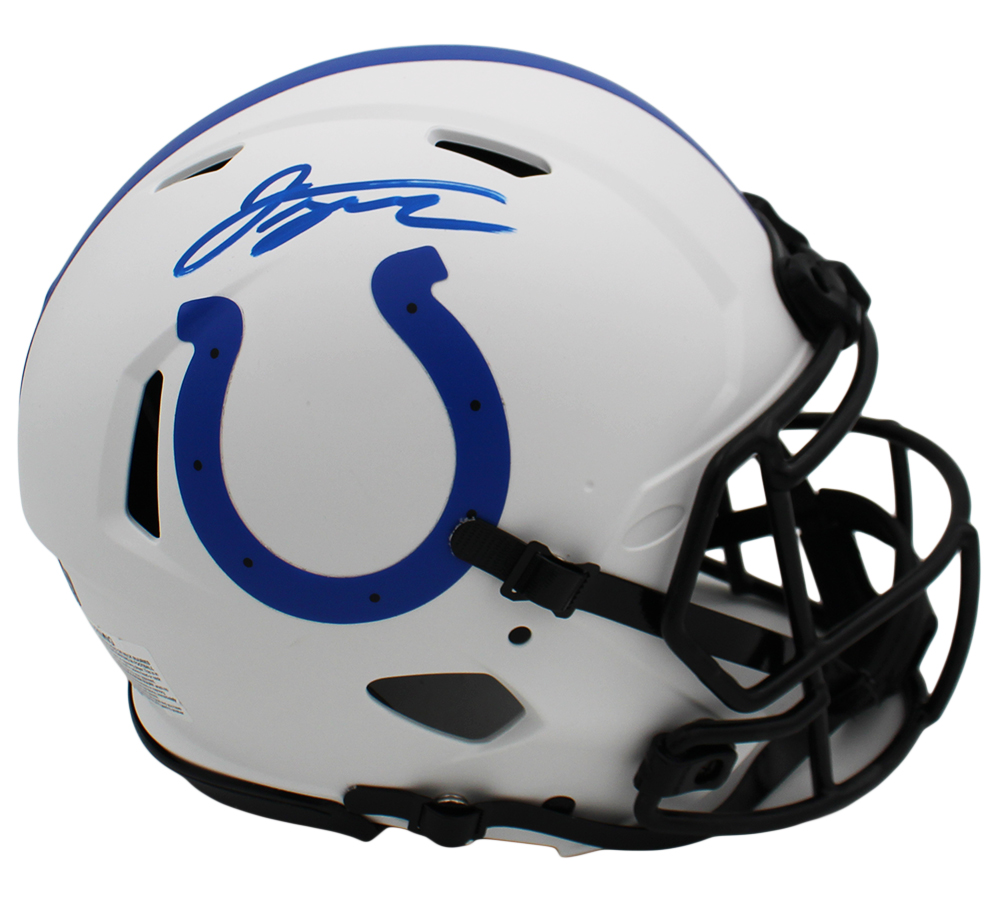 Jonathan Taylor Signed Indianapolis Colts Speed Authentic Lunar NFL Helmet