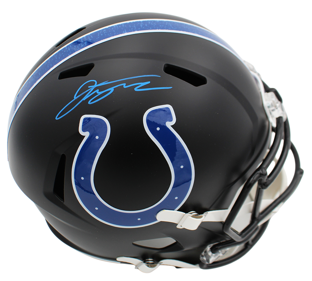 Jonathan Taylor Signed Indianapolis Colts Speed Full Size 2023 Alternate NFL Helmet