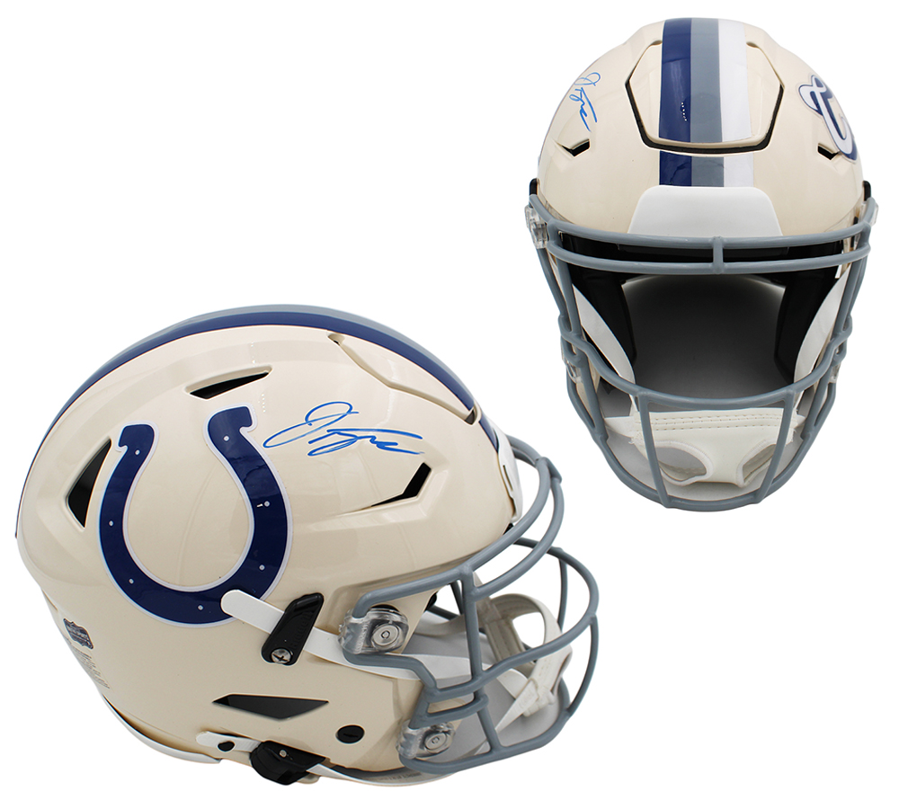 Jonathan Taylor Signed Indianapolis Colts Speed Flex Authentic Retro NFL Helmet