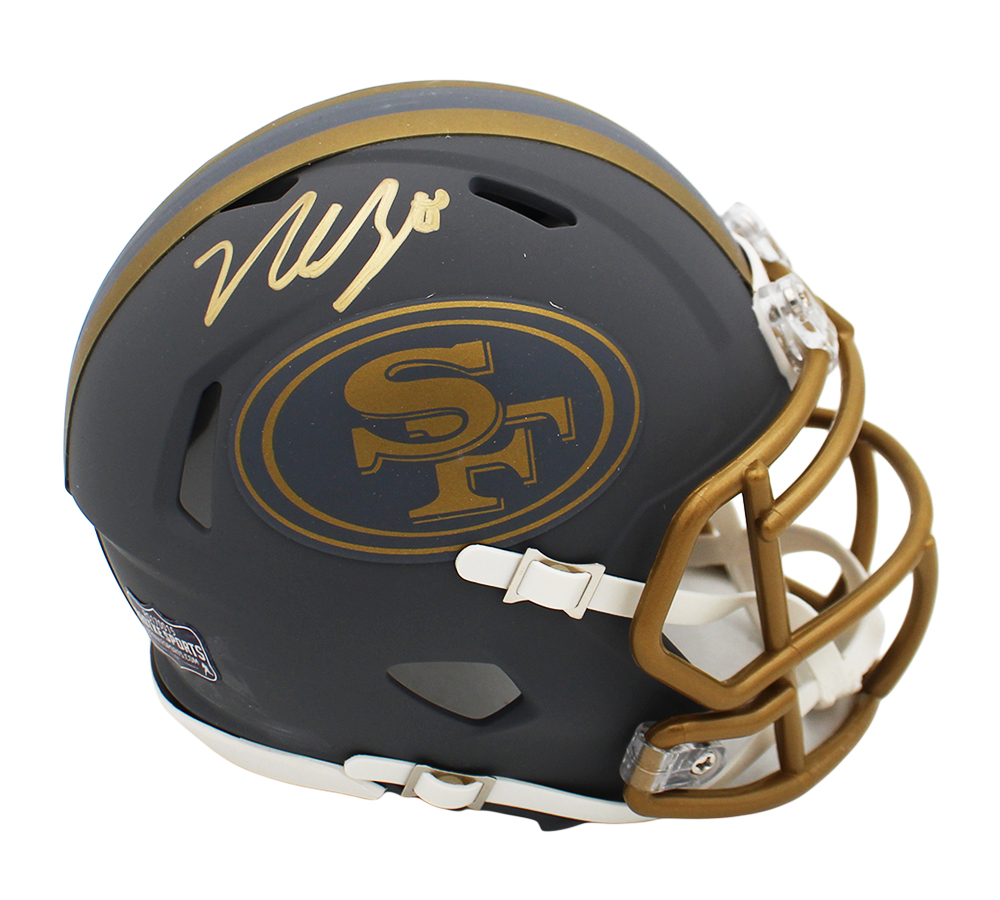 Nick Bosa Signed San Francisco 49ers Speed Slate NFL Mini Helmet