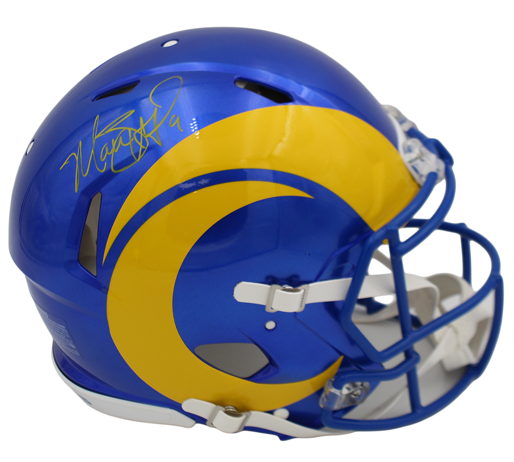 Matthew Stafford Signed Los Angeles Rams Speed Authentic NFL Helmet - Image 2