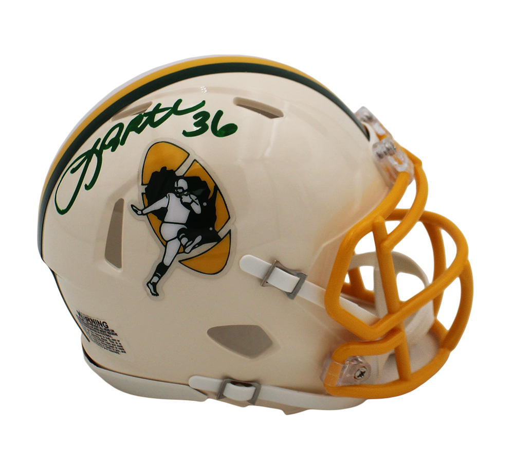 LeRoy Butler Signed Green Bay Packers Speed Retro NFL Mini Helmet - Image 2