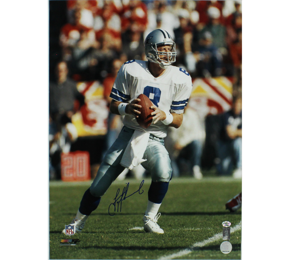 Troy Aikman Signed Dallas Cowboys Unframed 16x20 NFL Photo