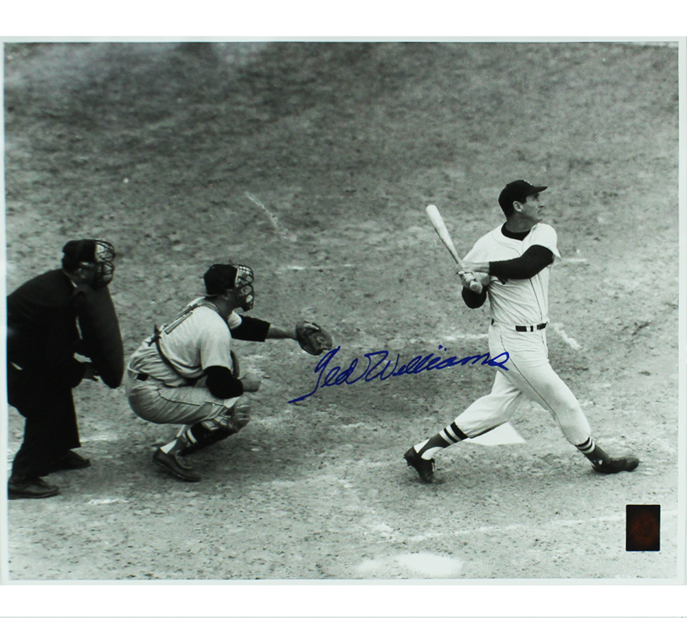 Ted Williams Signed New York Yankees Unframed 16x20 MLB Photo