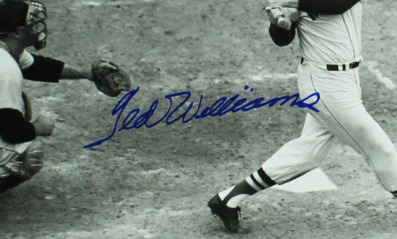 Ted Williams Signed New York Yankees Unframed 16x20 MLB Photo - Image 2