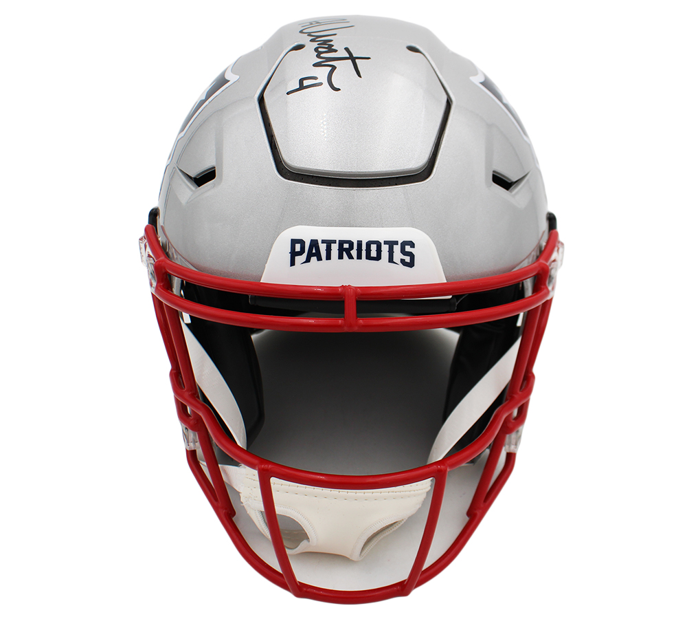 Adam Vinatieri Signed New England Patriots Speed Flex Authentic NFL Helmet - Image 3
