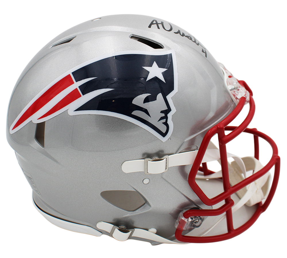 Adam Vinatieri Signed New England Patriots Speed Authentic NFL Helmet - Image 2