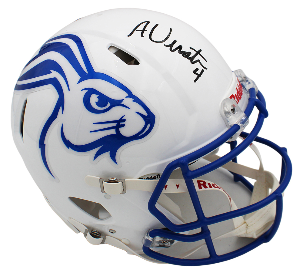 Adam Vinatieri Signed South Dakota Jackrabbits Speed Authentic NFL Helmet