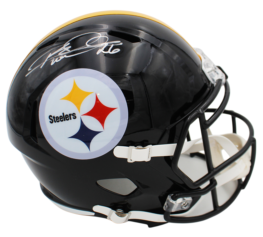Rod Woodson Signed Pittsburgh Steelers Speed Full Size NFL Helmet - Image 2