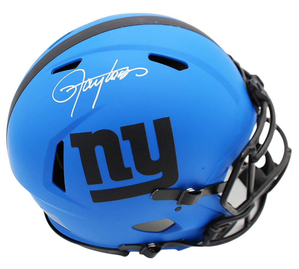 Lawrence Taylor Signed New York Giants Speed Authentic Rave NFL Helmet