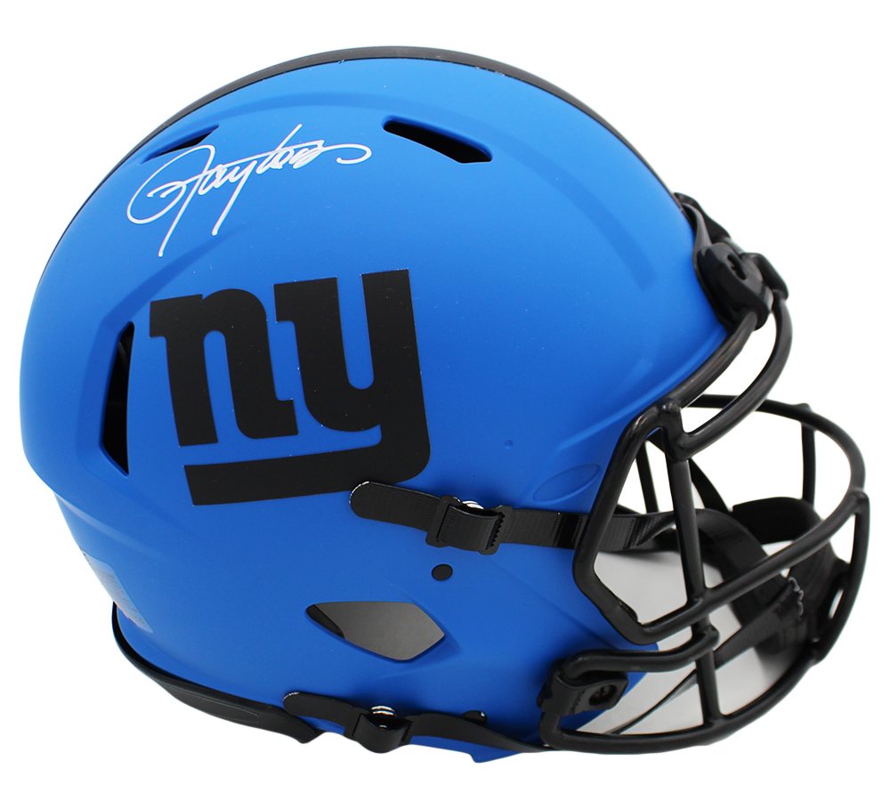 Lawrence Taylor Signed New York Giants Speed Authentic Rave NFL Helmet - Image 2