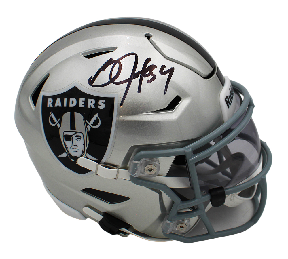 Bo Jackson Signed Las Vegas Raiders SpeedFlex Mid-Size NFL Midi Helmet