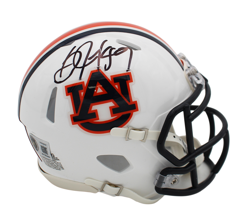Bo Jackson Signed Auburn Tigers Speed NCAA Mini Helmet