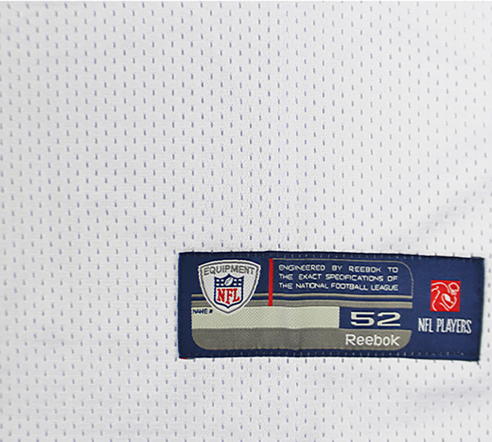 Matt Forte Signed Chicago Bears Reebok Size 52 Authentic On Field White NFL Jersey - Image 4
