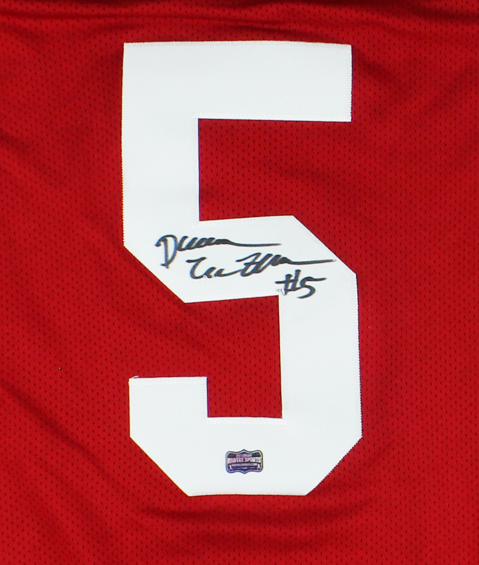 Darren McFadden Signed Arkansas Custom Red Jersey - Image 2