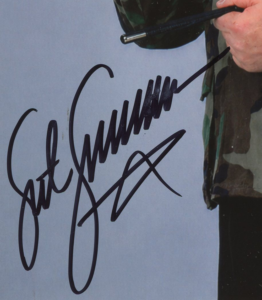 Sgt. Slaughter Signed Unframed 8x10 Wrestling Photo - Image 2