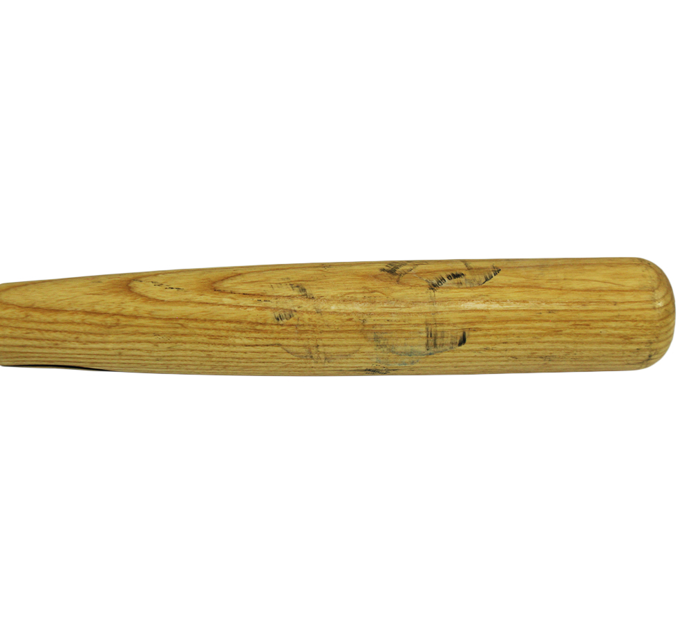Jay Bell Signed Pittsburgh Pirates Louisville Game Used Blonde MLB Bat - Image 4