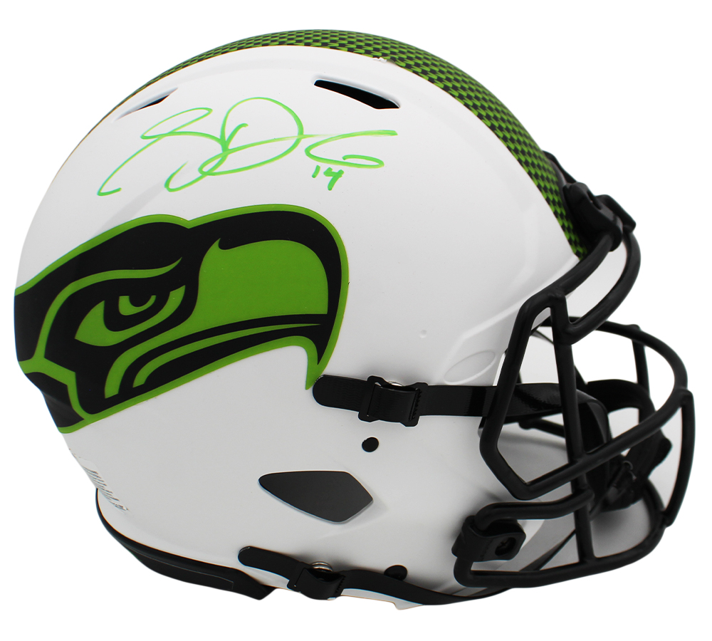 Sam Darnold Signed Seattle Seahawks Speed Authentic Lunar NFL Helmet