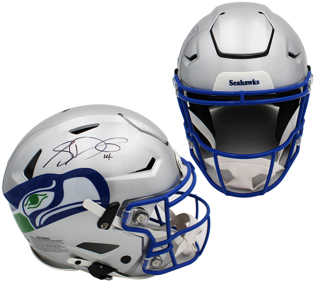 Sam Darnold Signed Seattle Seahawks Speed Flex Authentic Throwback 1983-2001 NFL Helmet