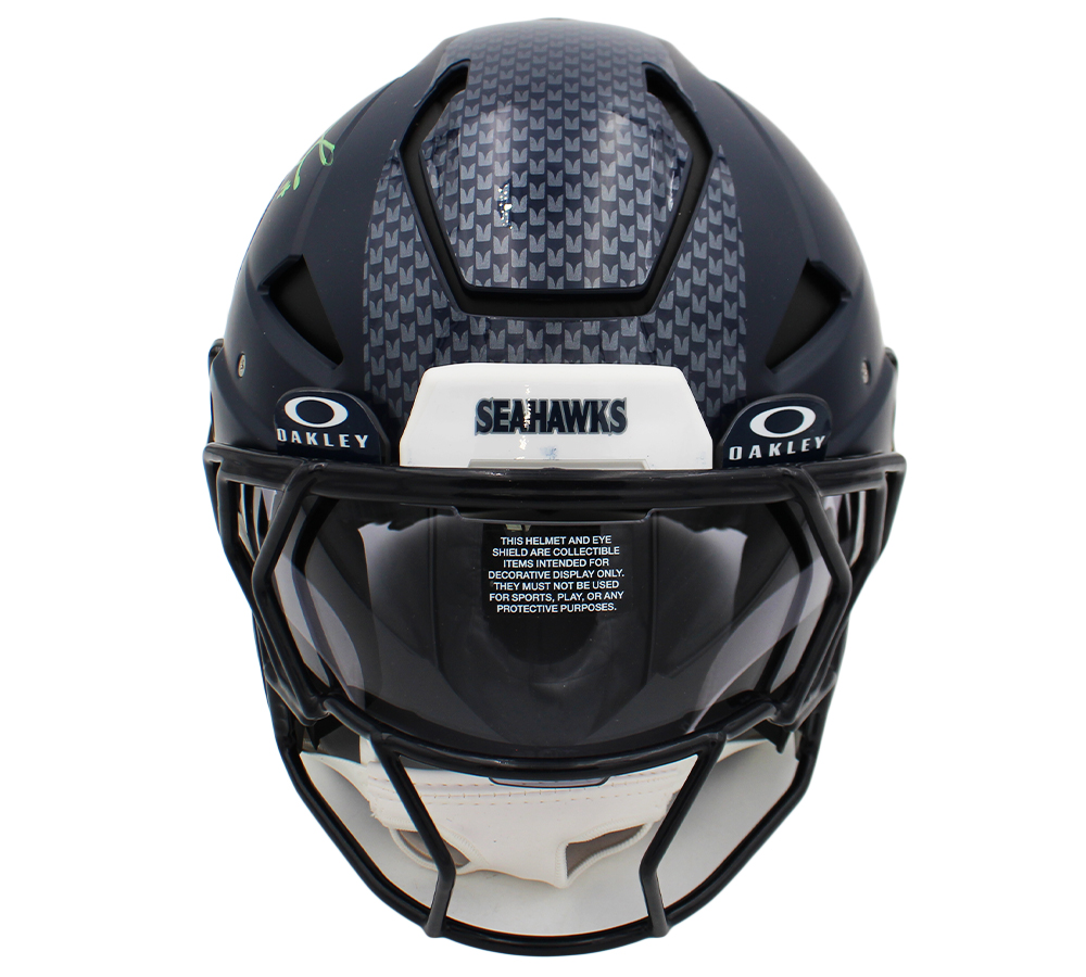 Sam Darnold Signed Seattle Seahawks Axiom Authentic NFL Helmet - Image 3