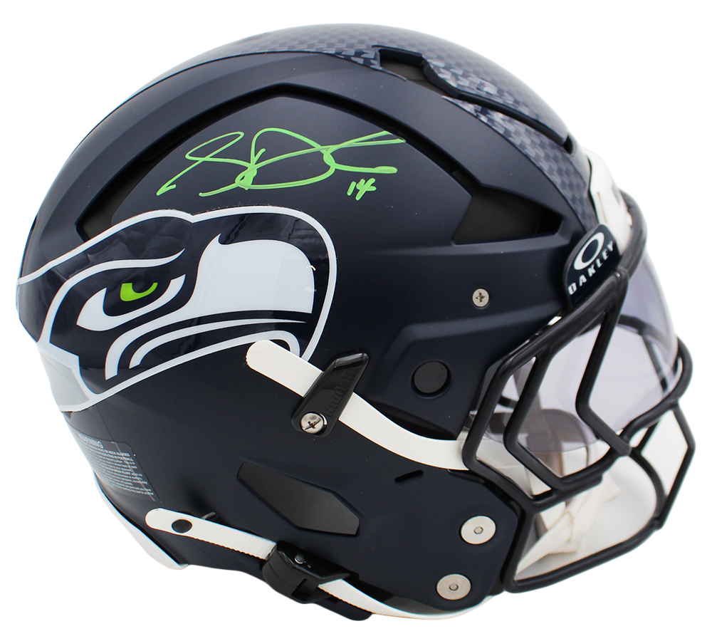 Sam Darnold Signed Seattle Seahawks Axiom Authentic NFL Helmet - Image 2