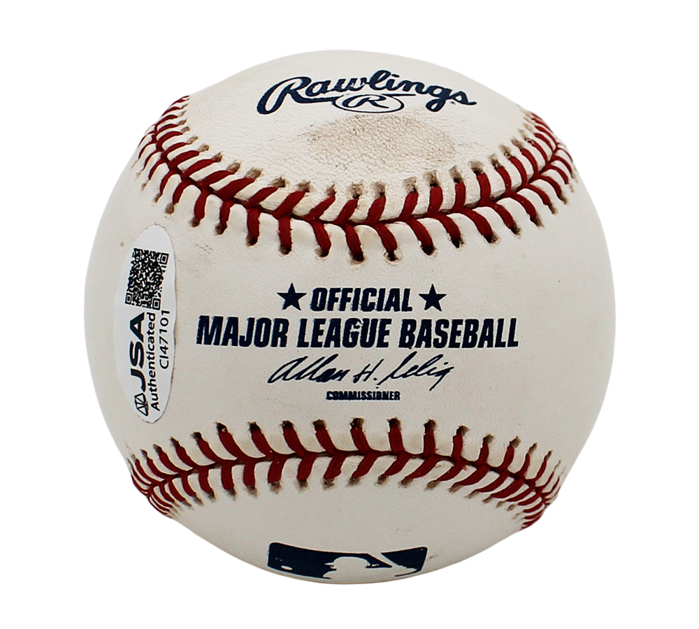 Rollie Fingers Signed Oakland Athletics Rawlings Official Major League White MLB Baseball - Image 2