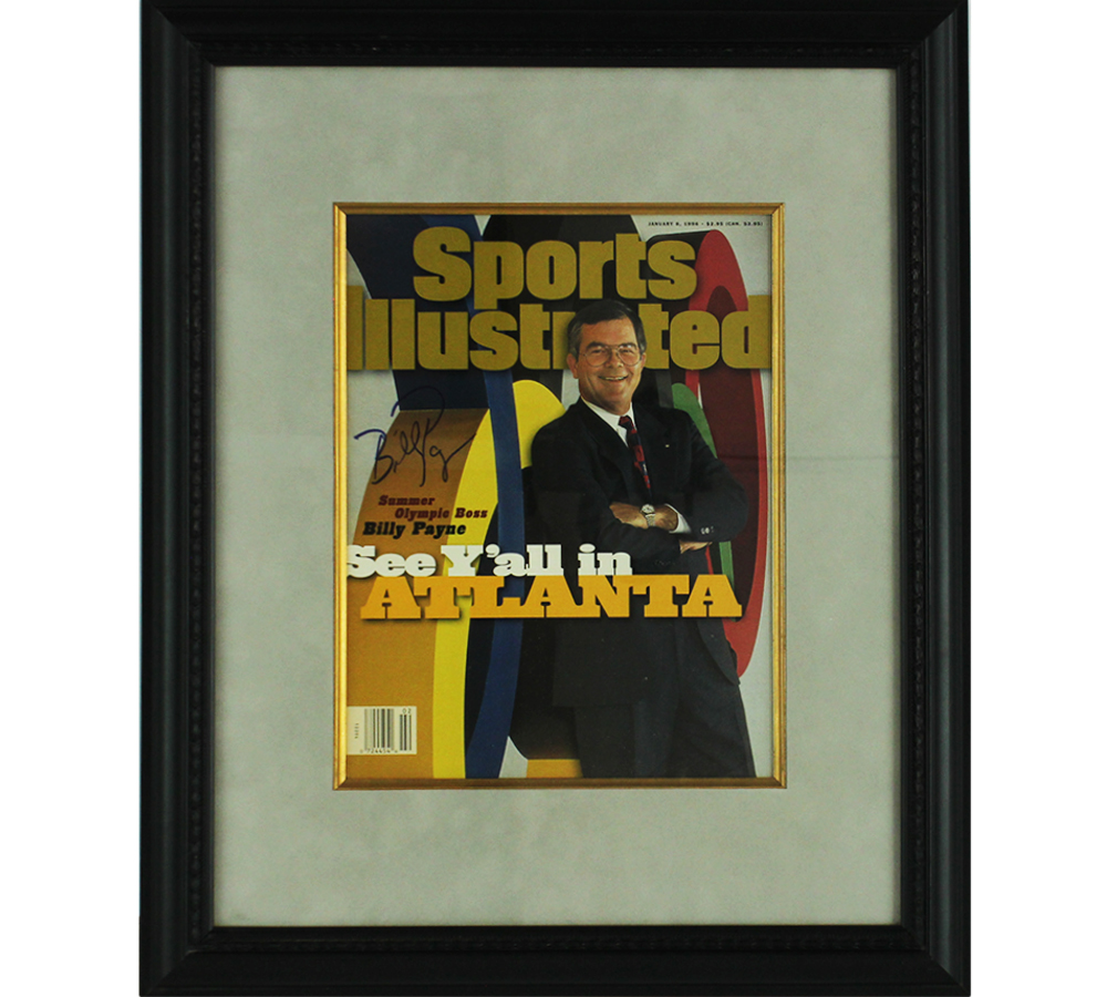 Billy Payne Signed Framed January 8, 1996 Sports Illustrated Magazine - Image 2