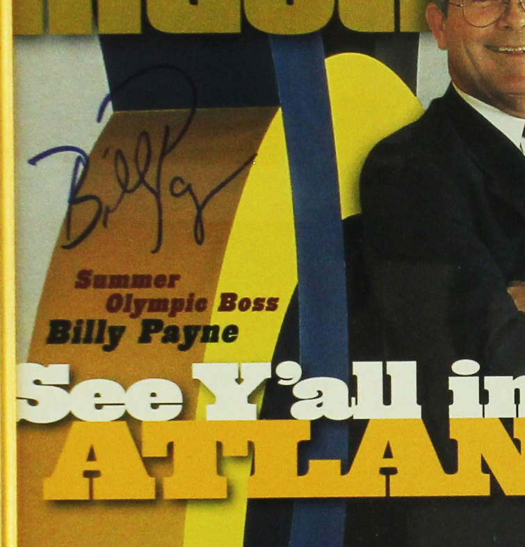 Billy Payne Signed Framed January 8, 1996 Sports Illustrated Magazine - Image 3