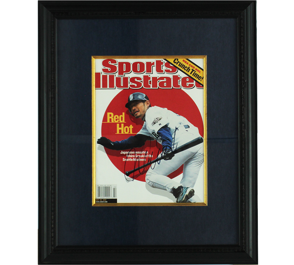 Ichiro Suzuki Signed Framed May 20, 2001 Sports Illustrated Magazine - Image 2