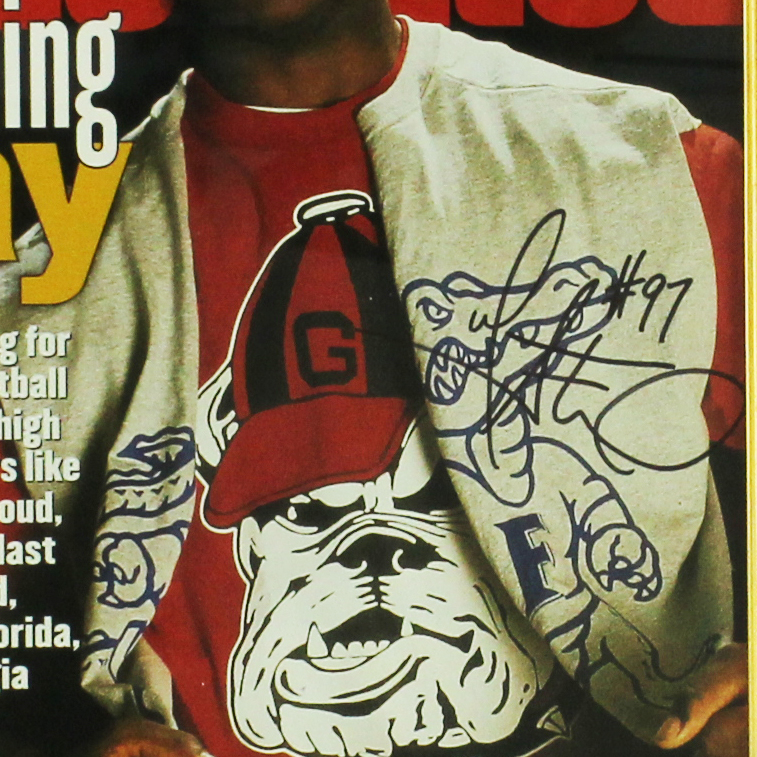 Marcus Stroud Signed Framed February 19, 1996 Sports Illustrated Magazine - Image 3