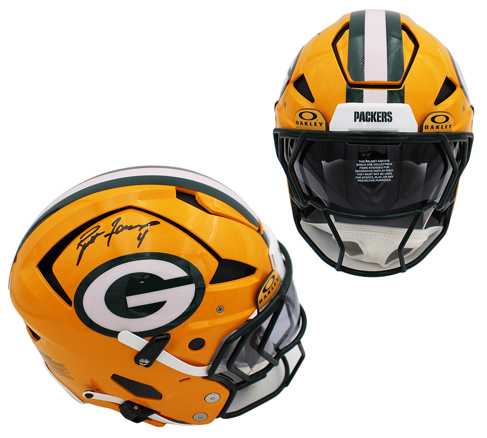 Brett Favre Signed Green Bay Packers Axiom Authentic NFL Helmet