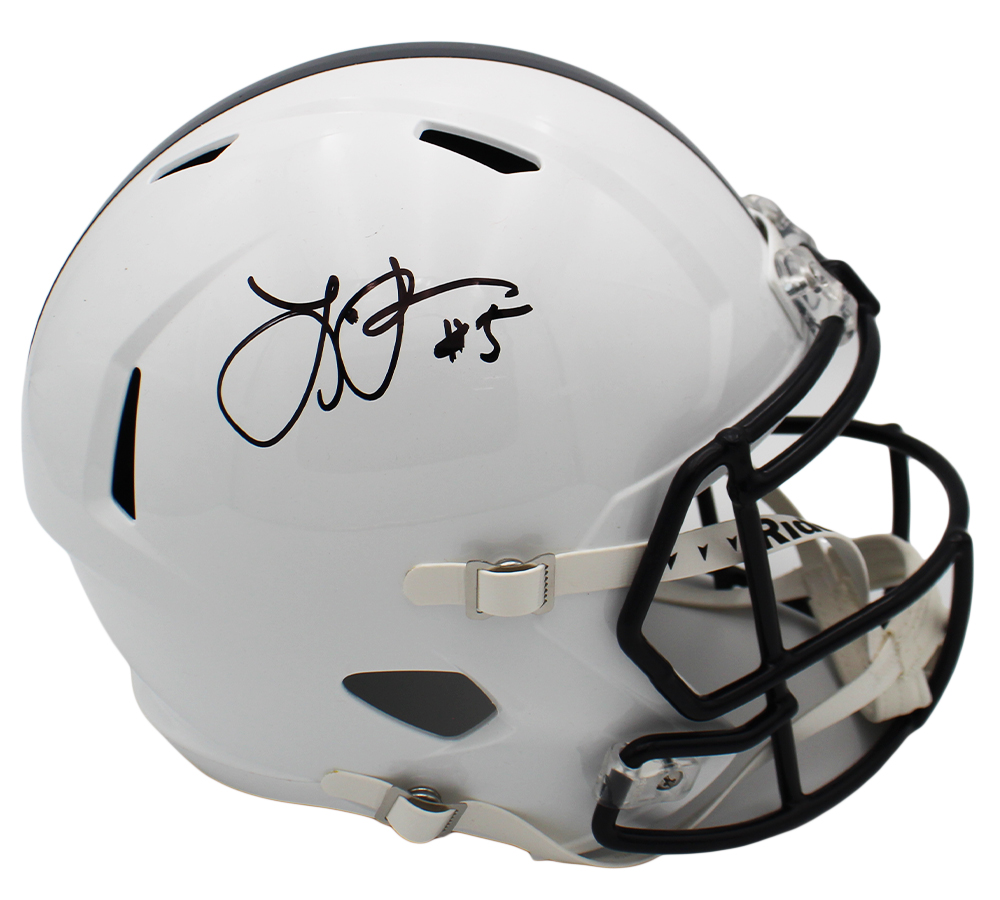 Larry Johnson Signed Pennsylvania State University Speed Full Size NCAA Helmet