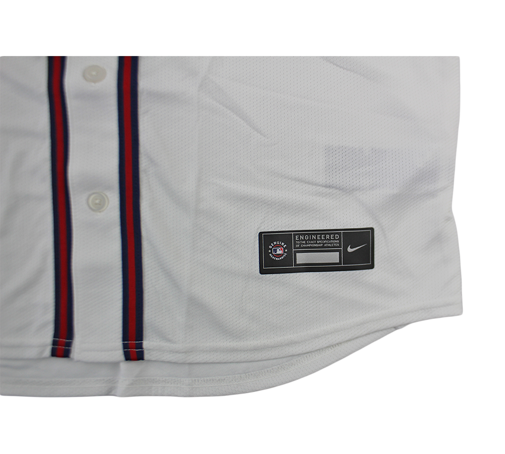 Ronald Acuna Jr. Signed Atlanta Braves Nike White MLB Jersey - Image 4