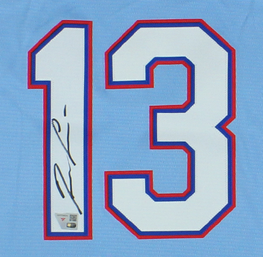 Ronald Acuna Jr. Signed Atlanta Braves Nike City Connect Blue MLB Jersey - Fanatics Authenticated - Image 2