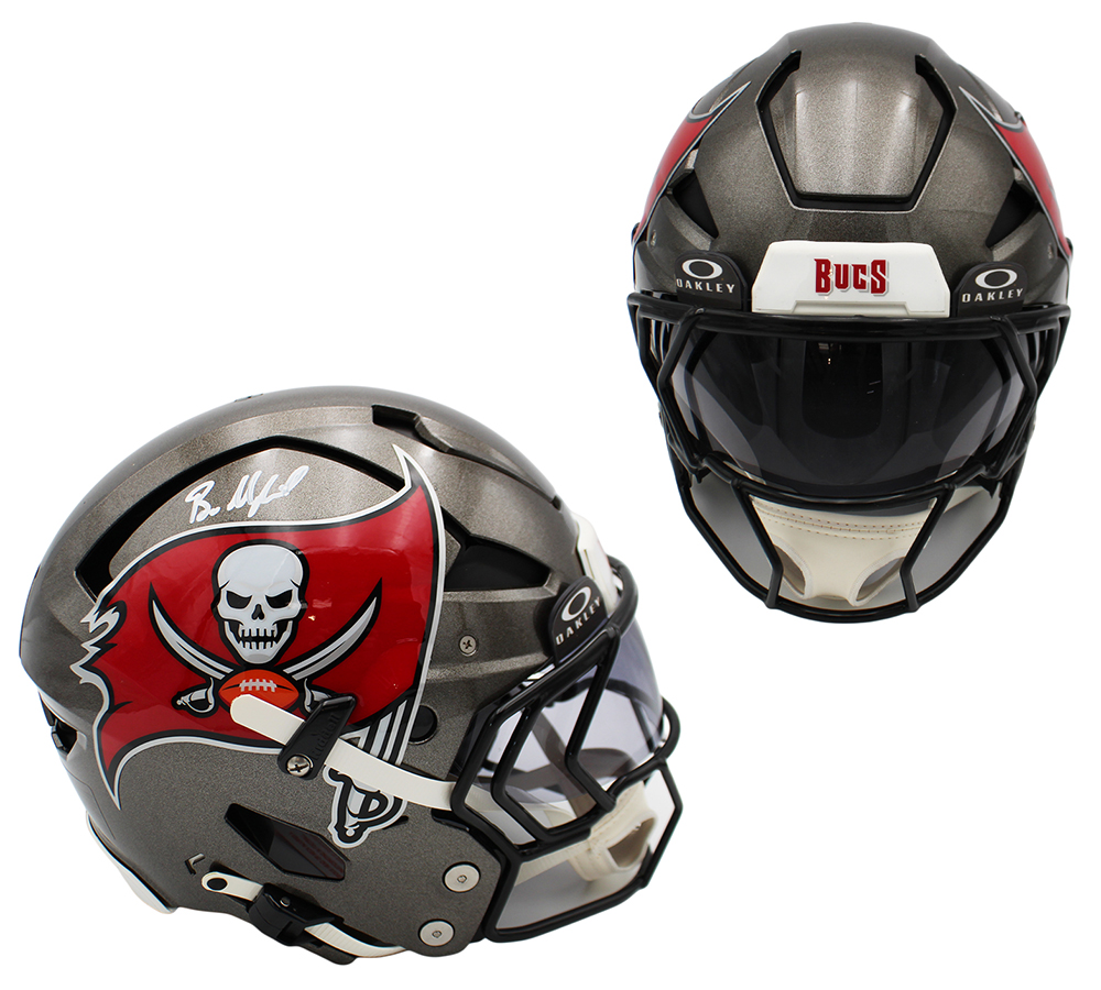 Baker Mayfield Signed Tampa Bay Buccaneers Speed Axiom Authentic NFL Helmet