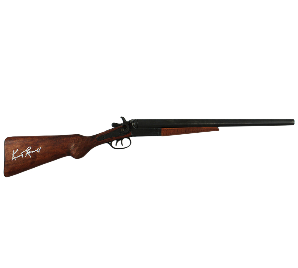 Kurt Russell Signed Tombstone Denix Steel Non-Firing Replica Prop Shotgun