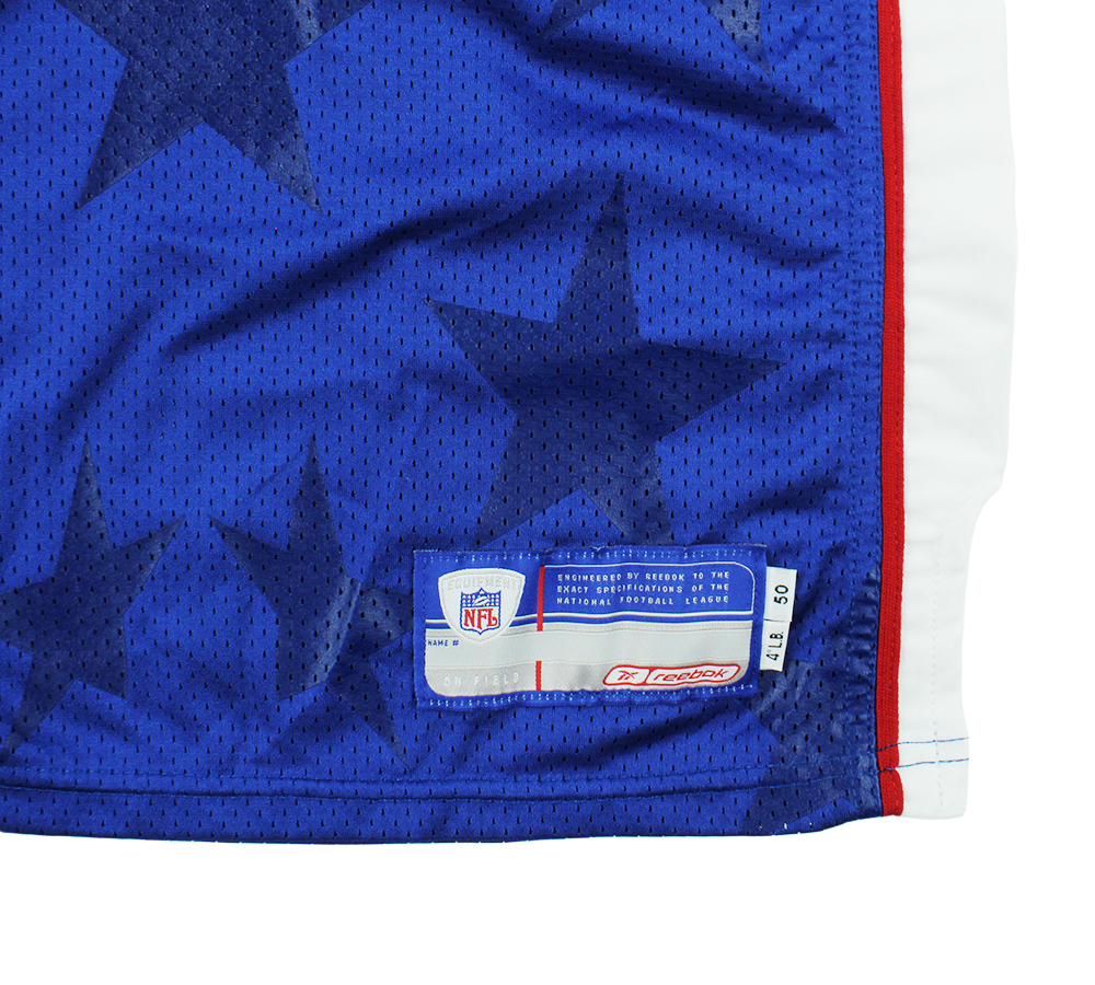 Brett Favre Signed Green Bay Packers Reebok 2003 Pro Bowl Game Issued Blue Jersey with Inscription - Image 5