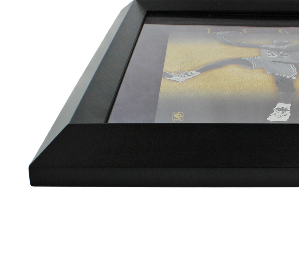 Magic Johnson, Michael Jordan, Larry Bird Signed Framed Legends of Basketball UDA Print - Limited Edition 241 of 500 - Image 7