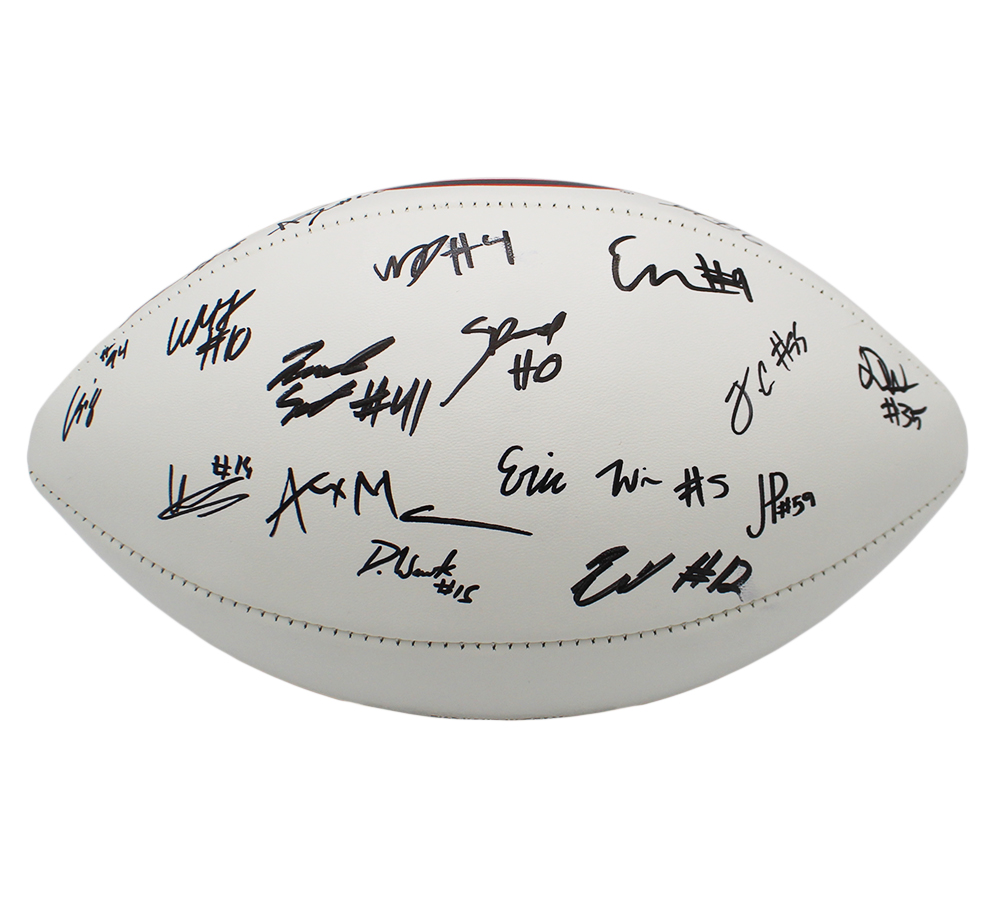 Malik Autry, Cody Sigler, Jared Smith Signed Auburn Tigers 2026 Starting Defense Nike Vapor 24/7 NCAA Football - Image 3