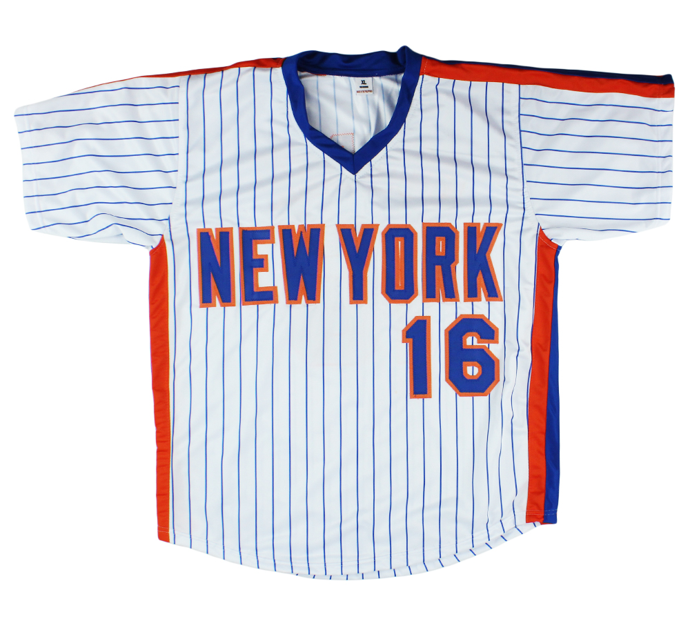 Doc Gooden Signed New York Custom Pinstripe Jersey - Image 3